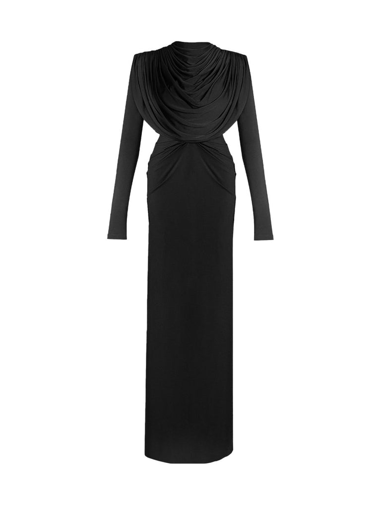 Brenda Dress - Black - Gigii's