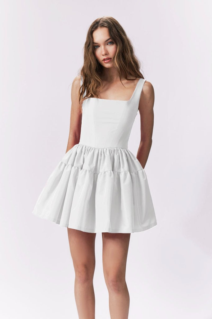 Candela Dress - White - Gigii's