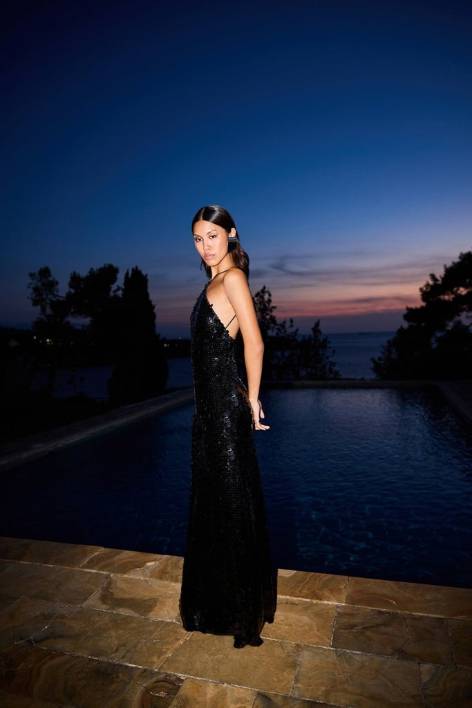 Cosmos Dress - Black - Gigii's