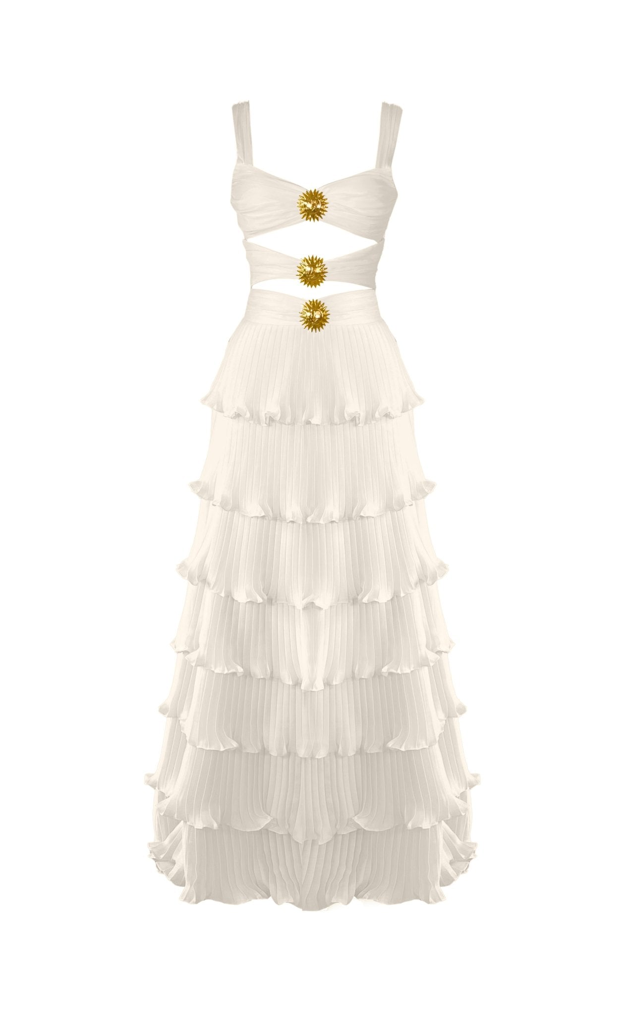 Devin Dress - White  Gigii's
