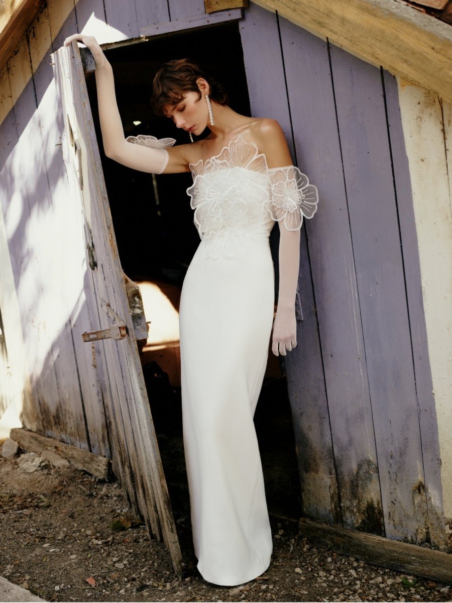 chinese dress ladies LIZZIE SATIN GOWN | CULT MIA