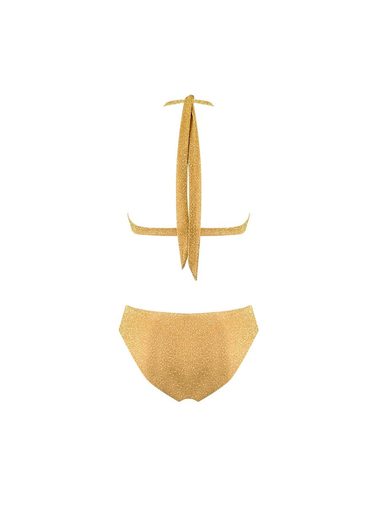 Glinda Swimsuit - Gold - Gigii's