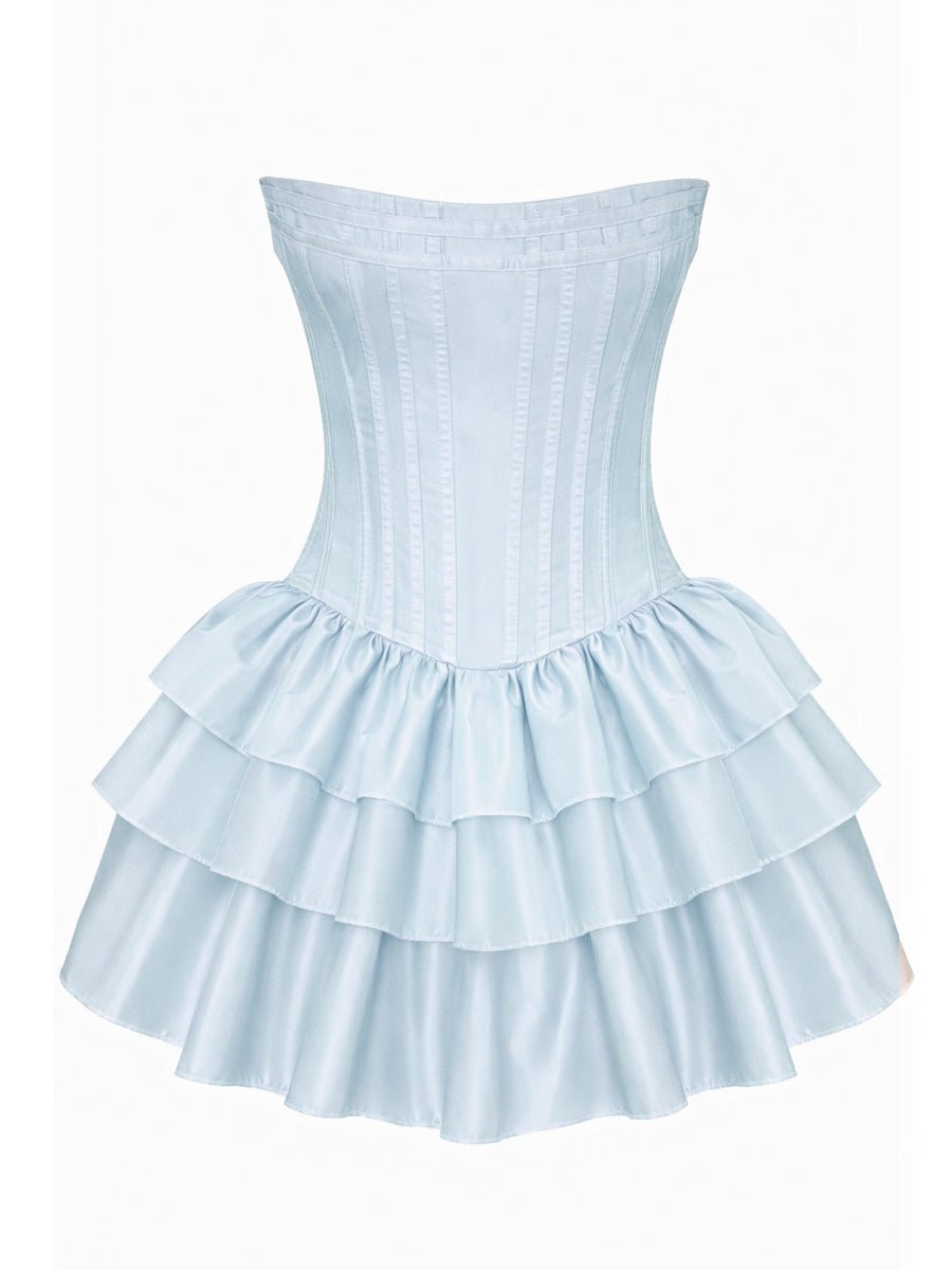 Khloe Dress - Cloud Blue  Gigii's