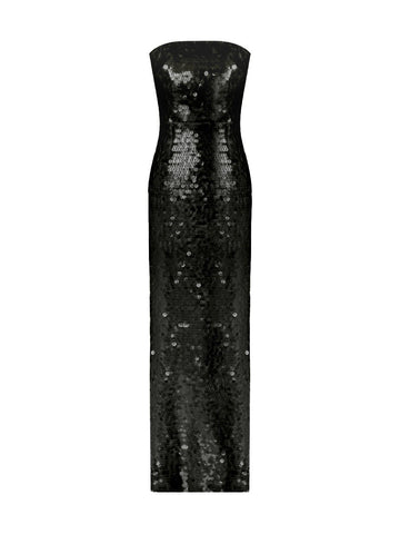 Loren Glam Dress - Black - Gigii's