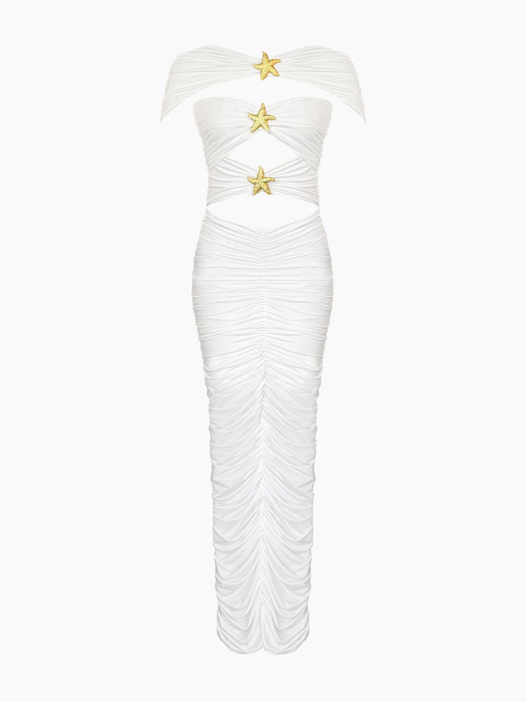 Madison Dress - White - Gigii's