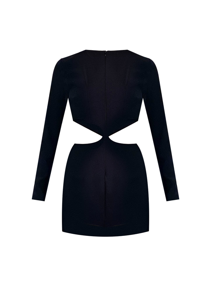 Marcella Dress - Black - Gigii's