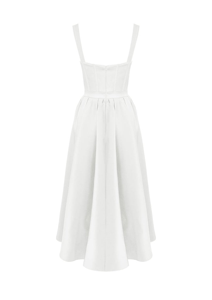 Mattise Dress - White - Gigii's