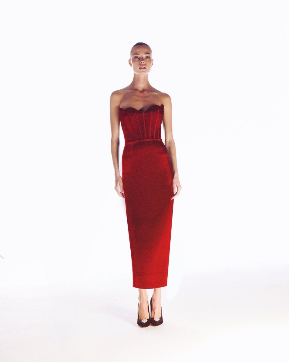 Monaco Dress - Red
