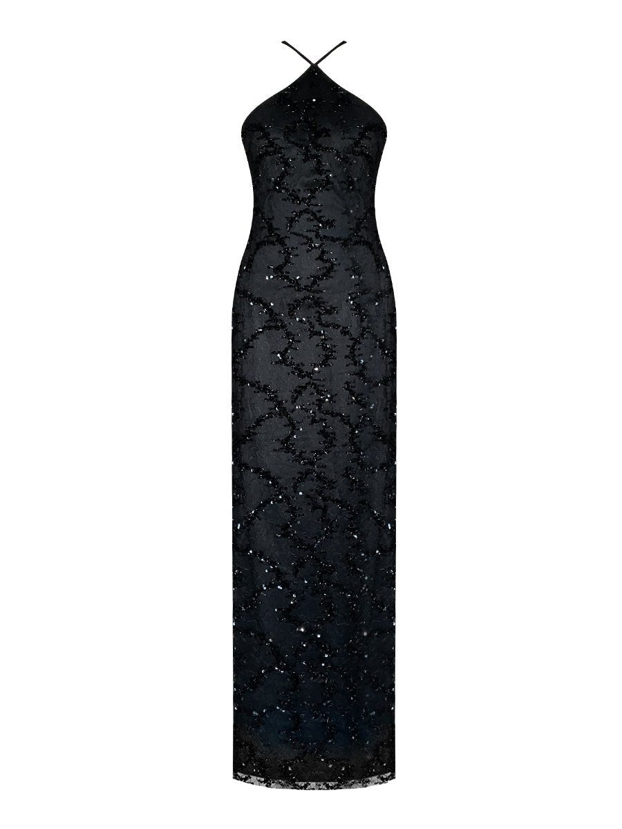 Paradiso Lace Long Dress ⋆ Gigii's