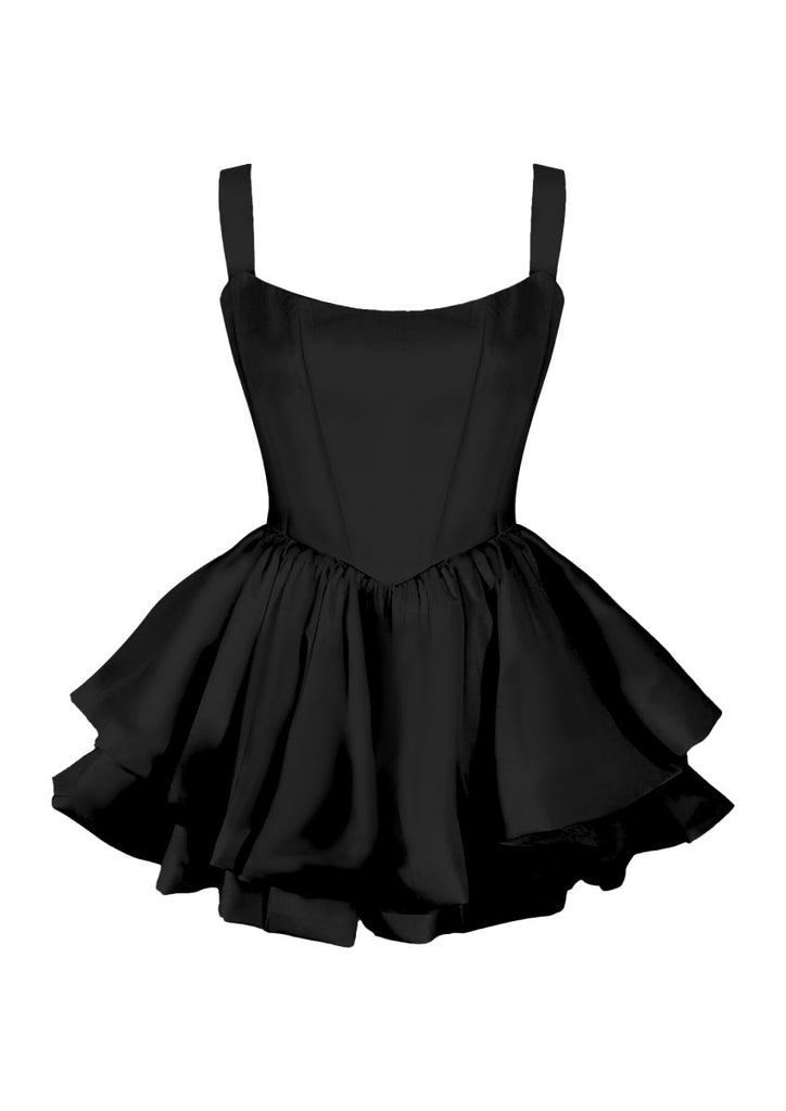 Este Dress - Black - Gigii's
