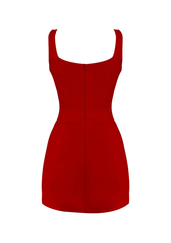 Luise Dress - Red - Gigii's