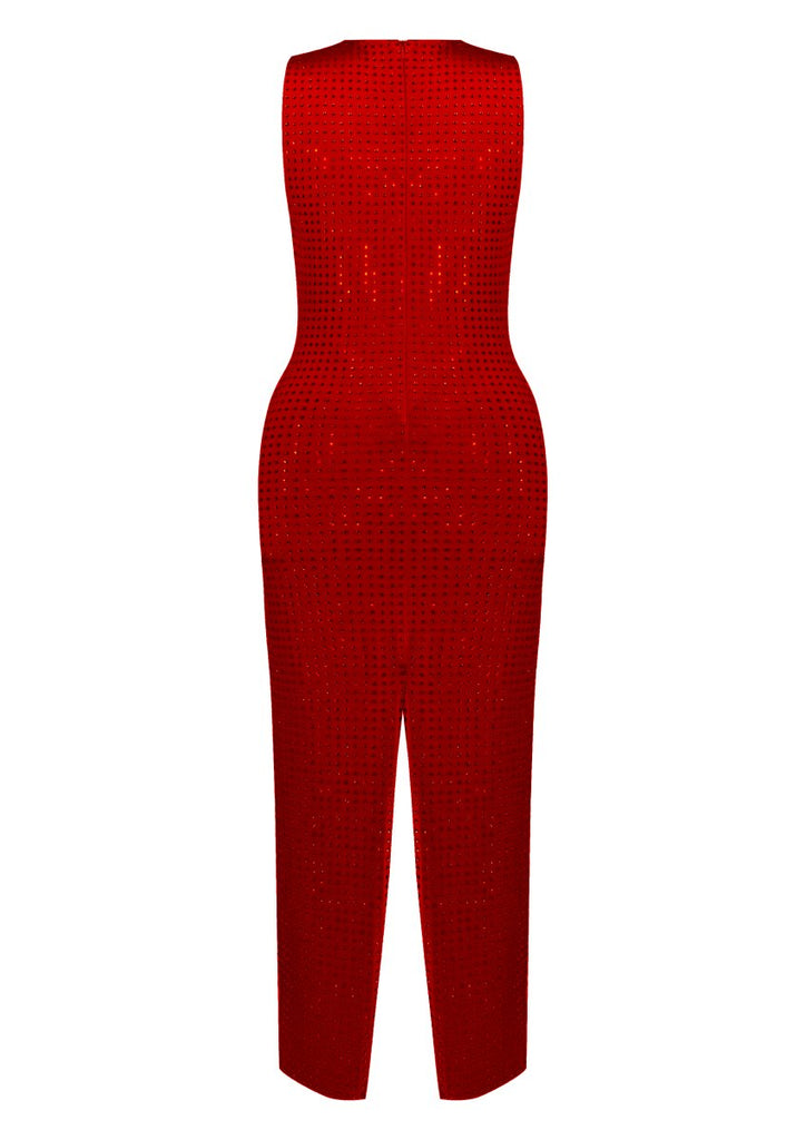 Noa Maxi Dress - Red - Gigii's